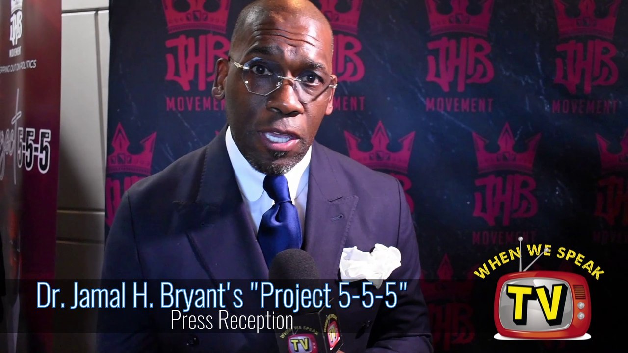 Dr. Jamal Bryant Launches "Project 5-5-5" Jamal H. Bryant launches “Project 5-5-5” to mobilize black voters