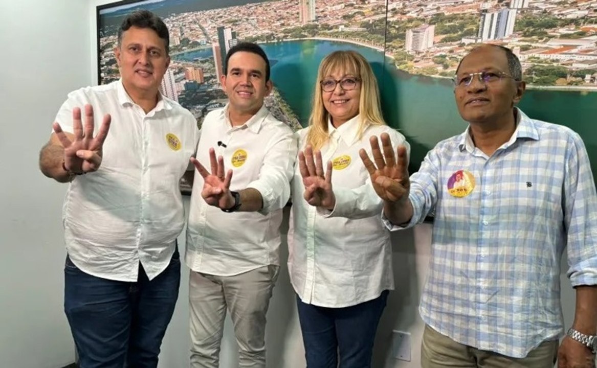 Vereadores do Podemos anunciam apoio à candidatura de Jhony Bezerra para prefeito de Campina Grande