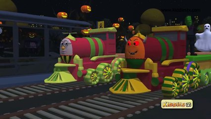 Halloween with Humpty the train for kids - for children - happy halloween - kindergarten -