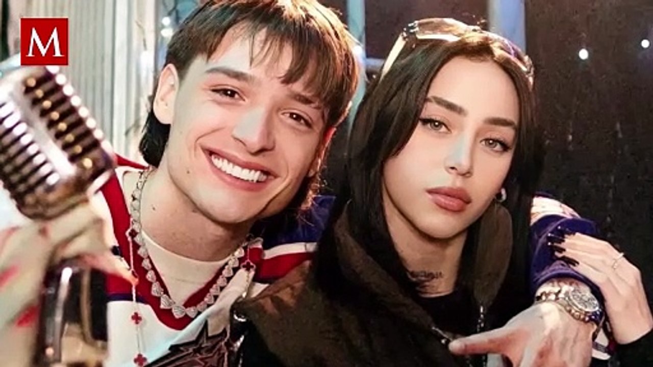 Peso Pluma confirma su noviazgo con Hannah Howell, y lo citican: "¿Andas con Laura Bozzo?"
