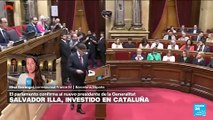 Informe desde Barcelona: Salvador Illa fue investido presidente de Cataluña