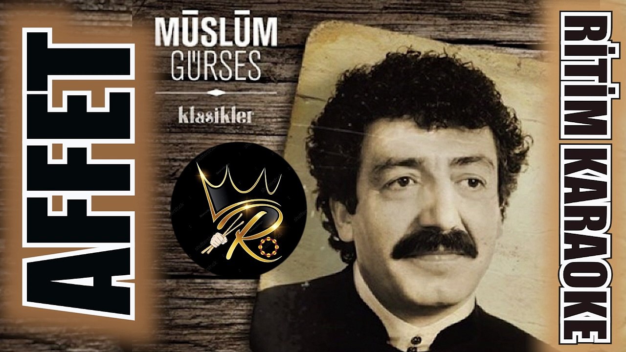 Affet - Müslüm Gürses ✩ Ritim Karaoke (Nihavend Minör Balad Beste Ritchie Blackmore)