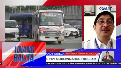 Panayam kay Usec. Andy Ortega, Road Transport and Infrastructure, DOTr | Unang Balita