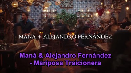 karaoke Maná & Alejandro Fernández - Mariposa Traicionera