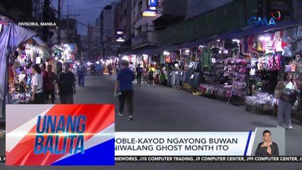 Ilang Pinoy, doble-kayod ngayong buwan dahil sa paniniwalang Ghost Month ito | Unang Balita