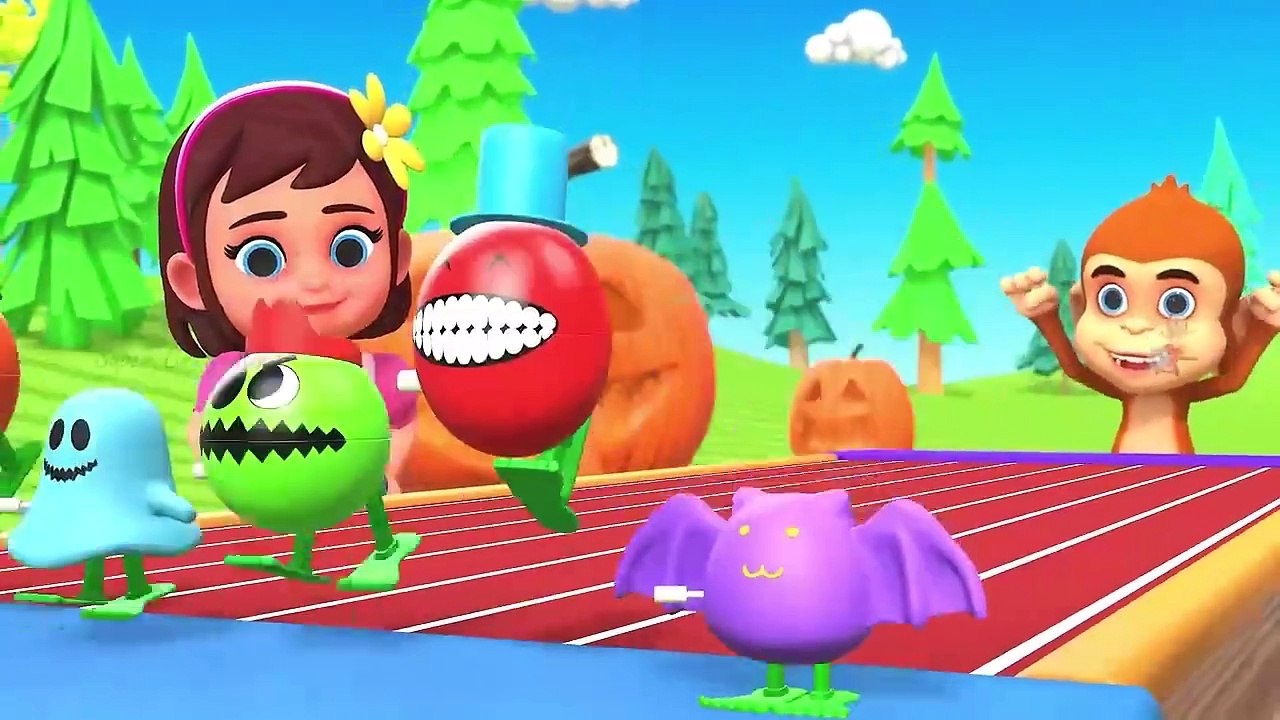 Learn Colors Numbers for Kids with Little Babies Fun Play _ Soccer Balls Cat_HD
