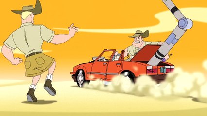 Tom & Jerry _ Tom Cuts Australia in Half _ WB Kids