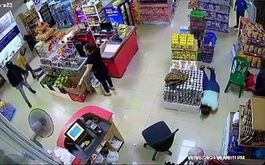 Así asaltaron un supermercado en Hato Nuevo, Manoguayabo