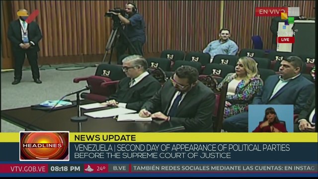 Venezuela | Former candidate Antonio Ecarri appears before Supreme Court