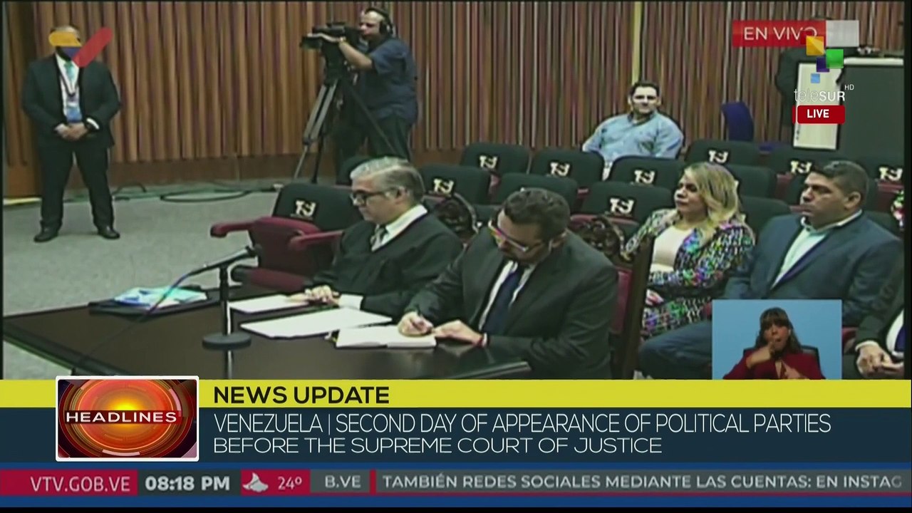 Venezuela | Former candidate Antonio Ecarri appears before Supreme Court