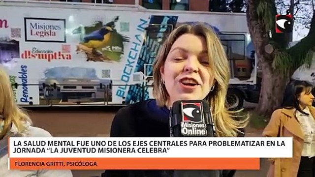 La salud mental fue uno de los ejes centrales para problematizar en la jornada “La Juventud Misionera Celebra”