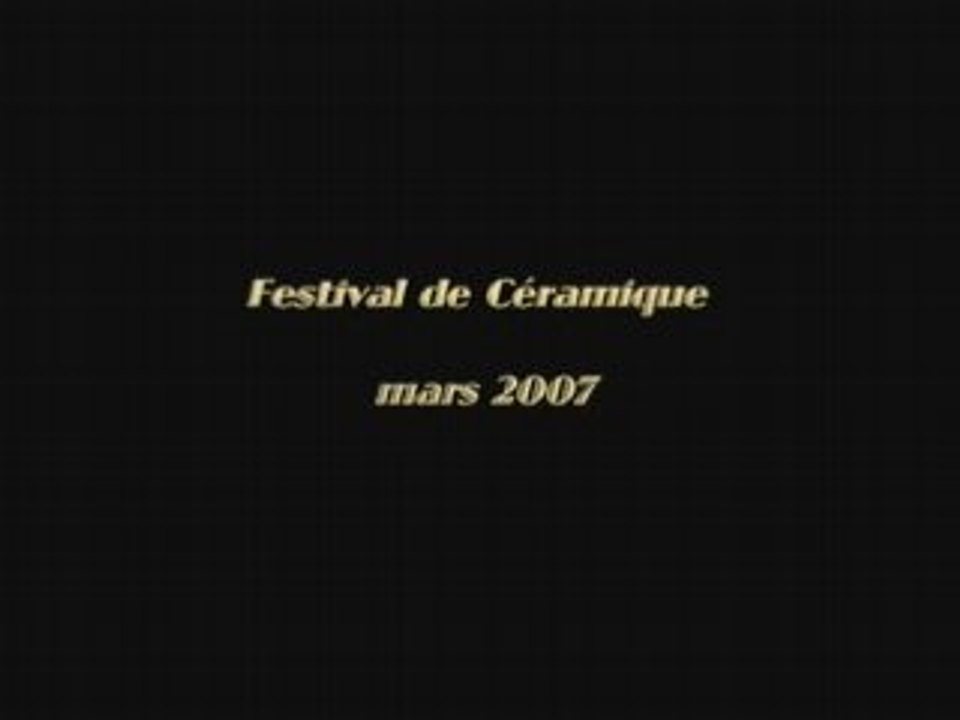 FESTIVAL DE CÉRAMIQUE (bande-annonce)