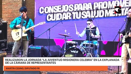 Realizaron la jornada “La Juventud Misionera Celebra” en la explanada de la Cámara de Representantes