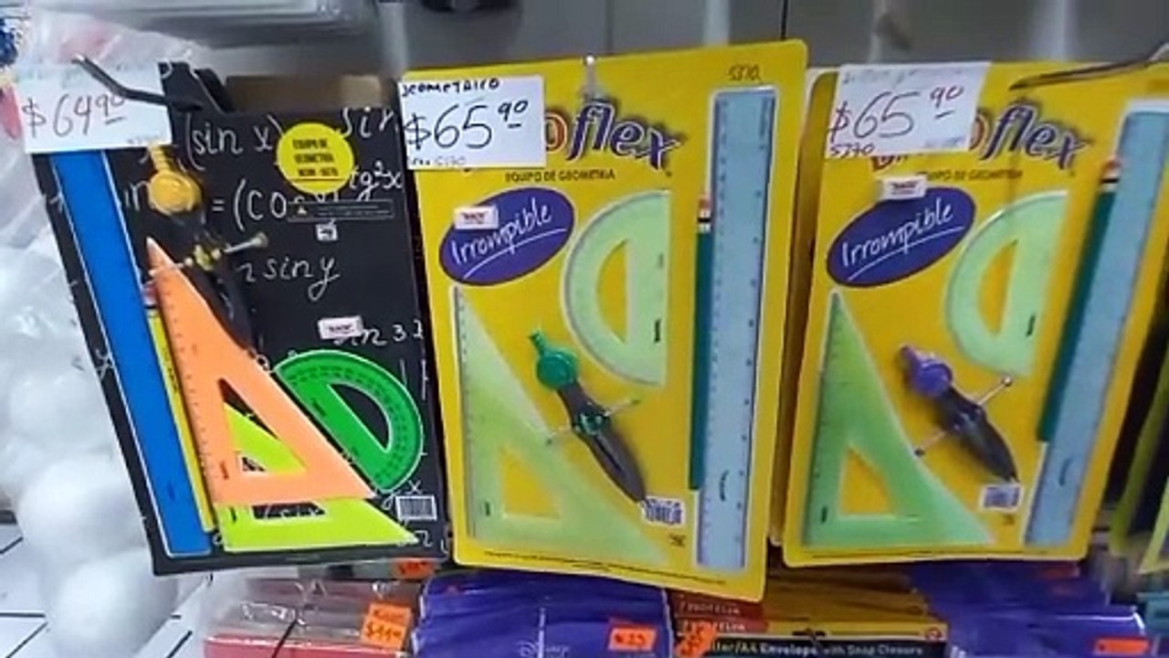 Precios útiles escolares