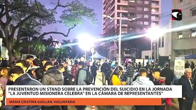 Presentaron un stand sobre la prevención del suicidio en la jornada La Juventud Misionera Celebra en la Cámara de Representantes