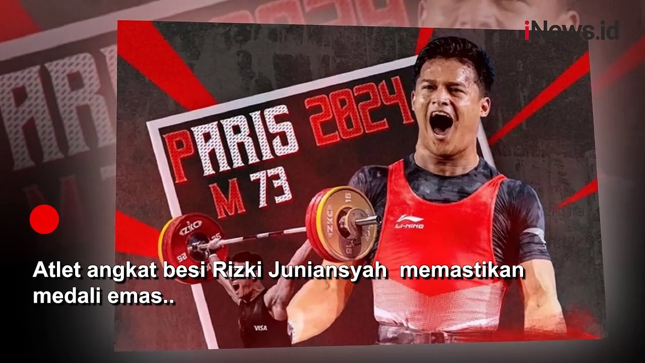 Melihat Sederet Prestasi Rizki Juniansyah, Peraih Medali Emas Angkat Besi Olimpiade Paris 2024