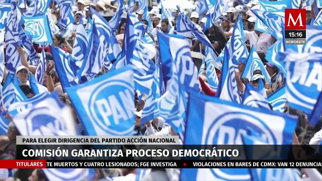 El PAN garantiza un proceso democrático y abierto para elegir la dirigencia del partido