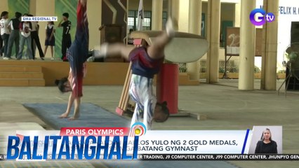 Pagkapanalo ni Carlos Yulo ng 2 gold medals, inspirasyon sa mga batang gymnast | Balitanghali