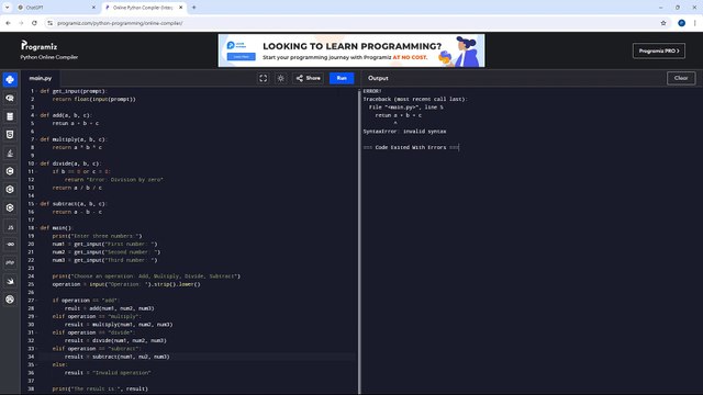 ChatGPT Course Section 15 Debugging Programming Codes