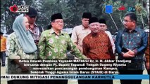 Akbar Tandjung Resmikan Pembangunan Kampus Sekolah Tinggi Agama Islam Di Barus, Tapanuli Tengah
