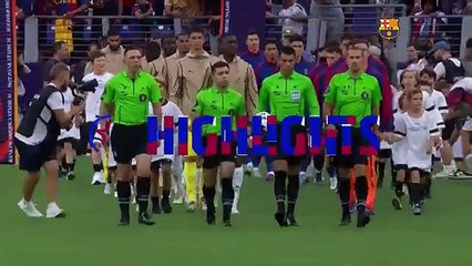 HIGHLIGHTS  FC BARCELONA 2 34 2 AC MILAN  USA TOUR 2024