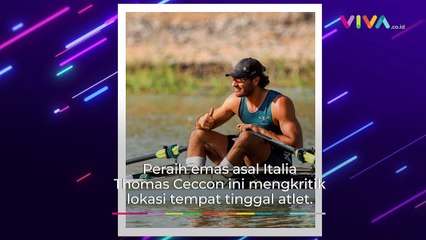 Tempat Menginap Buruk, Atlet Peraih Emas Tidur di Taman