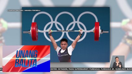 Phl Weightlifter Elreen Ando, 6th place sa Women's 59kg Division sa 2024 Paris Olympics | Unang Balita