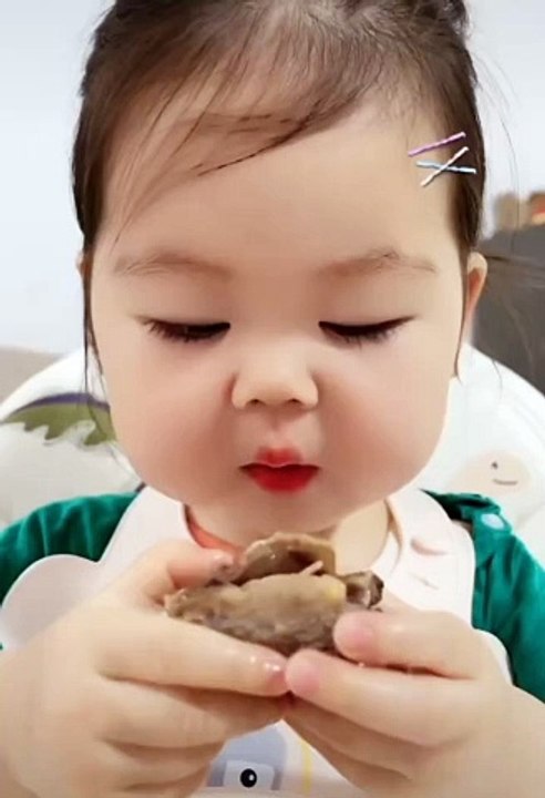 Baby Eating Meat | Baby Eating Food | Babies Eating Moments |Hungary Babies | Baby Funny Moments #babies #beautiful #cutebabies #fun #love #cute  #funny #babyvideos #baby