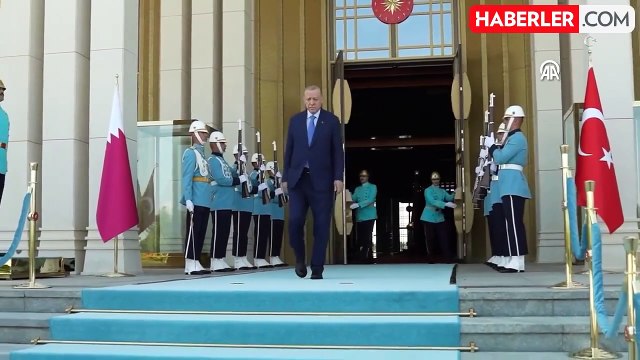 Katar Emiri ile görüşen Erdoğan'dan İsrail'e net mesaj