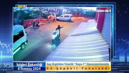 Kuyu-7 Operasyonları İle Organize Suç Örgütü Üyesi 33 Şüpheli Yakalandı