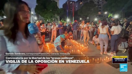 Informe desde Caracas: oposición hace vigilia por la libertad de los "presos políticos"