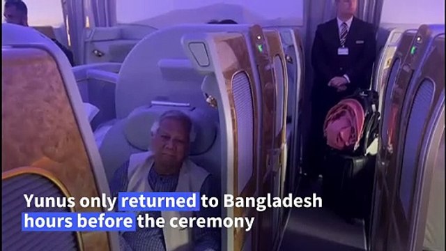 Nobel winner Yunus sworn in to lead Bangladesh interim government