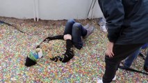 Mr beast - I Put 100 Million Orbeez In My Friend's Backyard