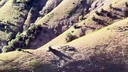 Terör inleri yerle bir edildi