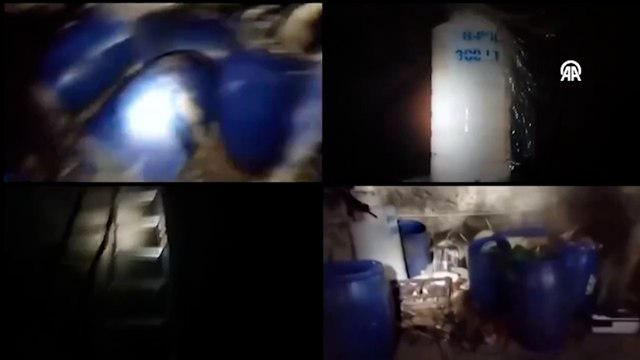 Gürz-5 operasyonlarında bölücü terör örgütüne ait 76 sığınak ve barınma alanı imha edildi