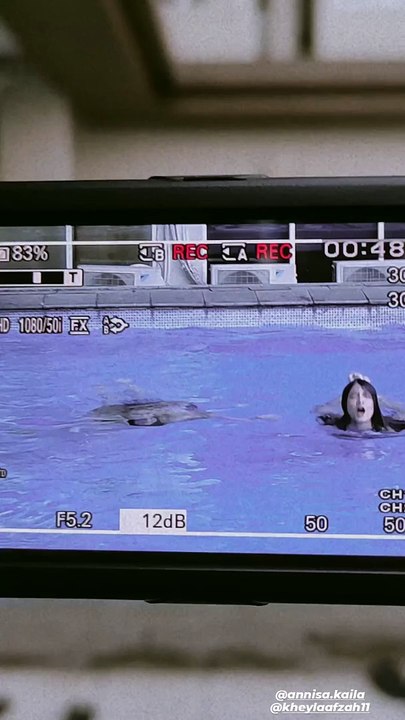 Berenang bareng Annisa Kaila sama Kheyla Afzah Zahra 