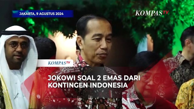 Atlet Indonesia Raih Emas di Olimpiade Paris 2024, Jokowi: Sangat Apresiasi!