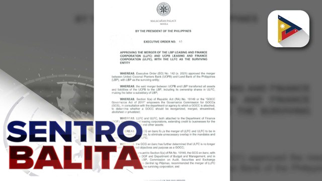 Pagsasama ng ULFC at Landbank Leasing and Finance Corp., inaprubahan ni PBBM