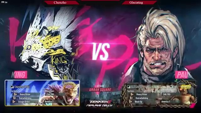 Tekken 8 ▰ Glaciating (Paul) Vs Chenzho (King) ▰ Ranked Matches!