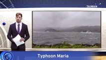 Japan Issues Highest Emergency Alert as Typhoon Maria Makes Landfall