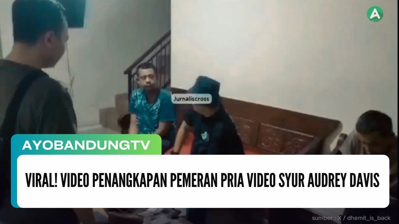 Viral! Video Penangkapan Pemeran Pria Video Syur Audrey Davis