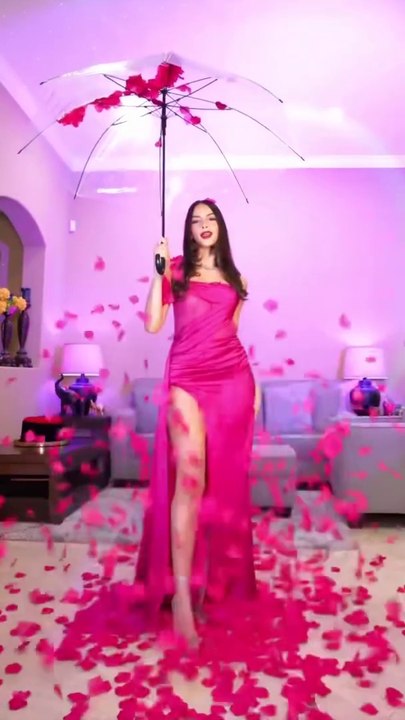Wait for it  Flower Petal Transition Video