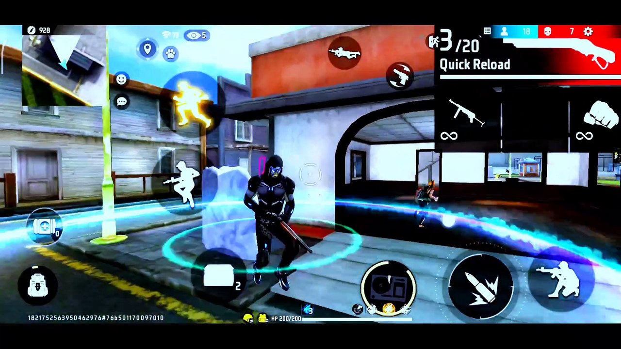 Free fire gaming with pm40