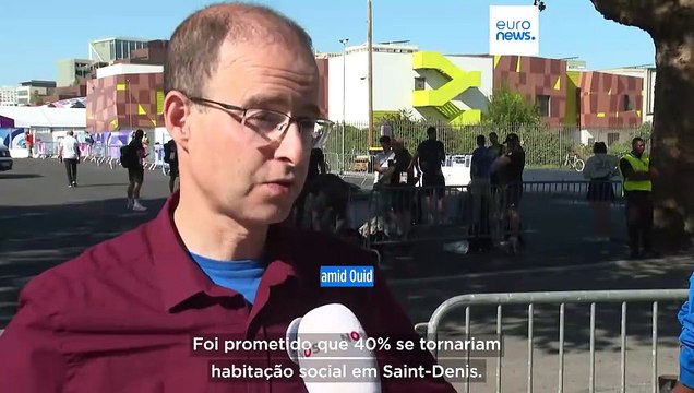 Residentes dos subúrbios de Paris com sentimentos contraditórios sobre os Jogos Olímpicos