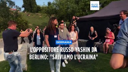Il dissidente Yashin da Berlino dopo il rilascio: "Aiutiamo l'Ucraina a liberare la Russia"