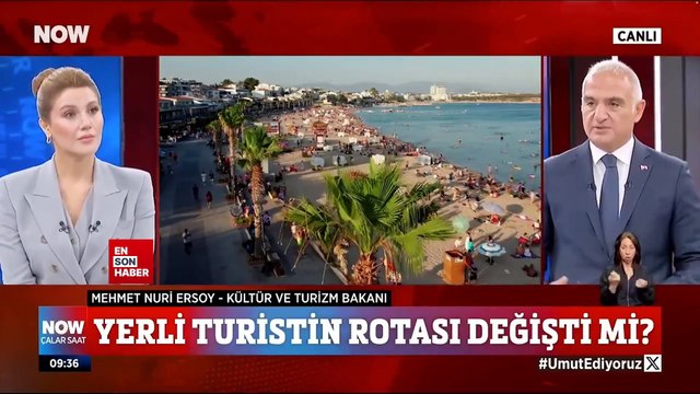 Mehmet Nuri Ersoy: Çeşme ve Bodrum'un ana sorunu yanlış turizm stratejisi