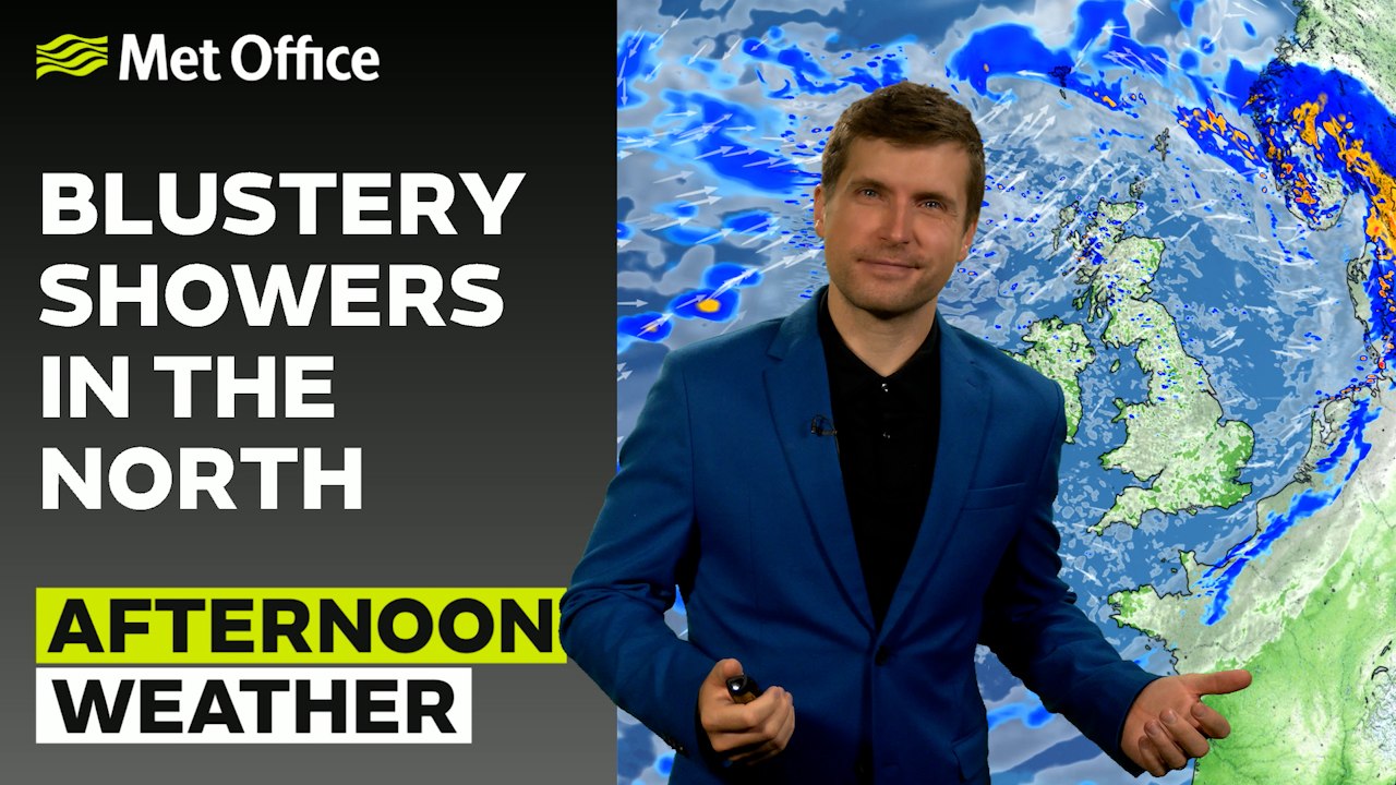 Met Office Afternoon Weather Forecast 09/08/24...