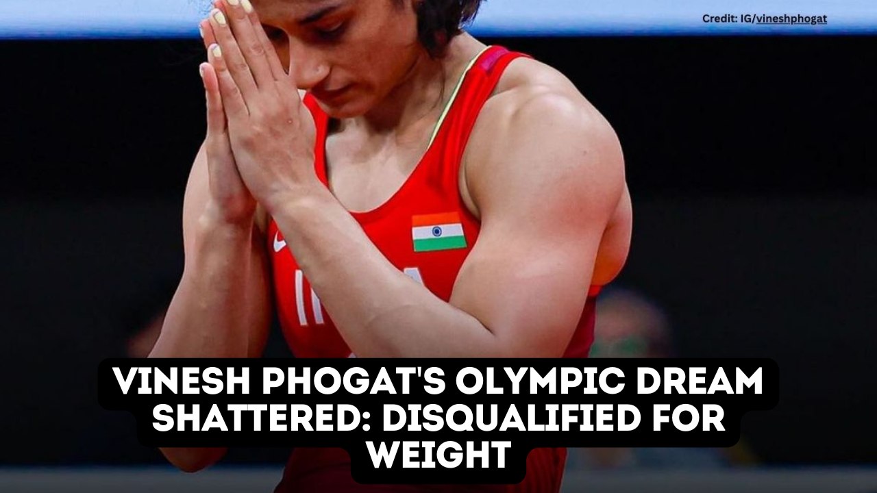 The dream of Olympic glory has slipped away for Vinesh Phogat due to disqualification. Read about the circumstances leading to this decision and the reactions from athletes and fans alike