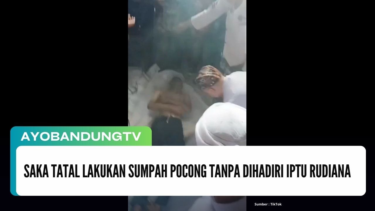 Saka Tatal Lakukan Sumpah Pocong Tanpa Dihadiri Iptu Rudiana