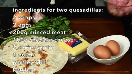 Sandwich with meat and cheese